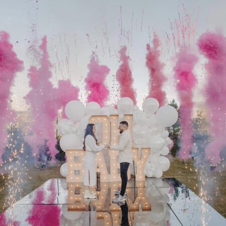 Empresa que faz chá revelação